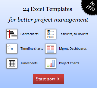 Project Management Templates for Excel