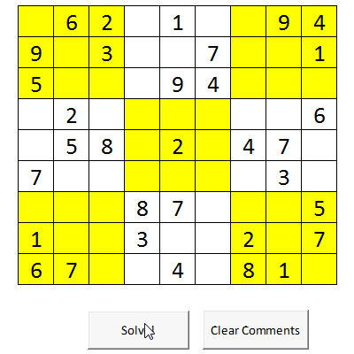 Sudoku Solver in Excel - TechTV Articles - MrExcel Publishing