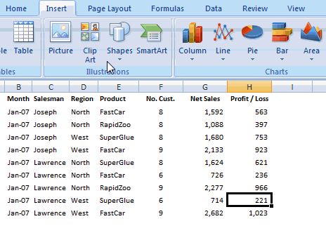 Excel DataTable