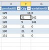 ODBD received values in table