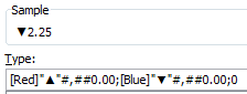 Custom Cell Formatting rules to highlight budget variance