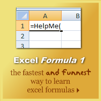 Excel formulas book