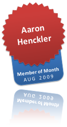 Member of Month - AUG 2009