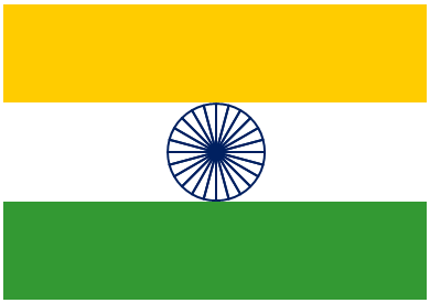 Flag Project - Indian Flag made using Excel Charts Only
