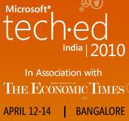 Speaking at TechEd 2010 on “How to Select the Right Chart for your Data”