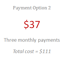 Excel School Payment Option 2