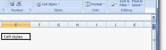 Howto use cell styles to make your spreadsheet models user-friendly