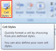 Use Cell Styles to Make your Spreadsheet Models User-friendly [Quick Tip]