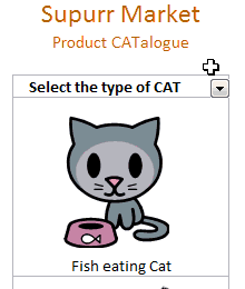 Create a product catalog in excel