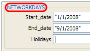Networkingdays() an improved version of networkdays formula