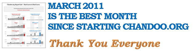March 2011 is best month ever and other news