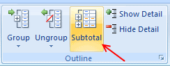 use-subtotal-to-group-project-plan-activities