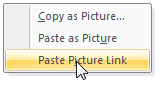 Learn an Excel Feature: Picture Links (or Camera Snapshots)