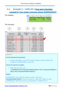 Excel Lookup Toolbox - Example Page - #65