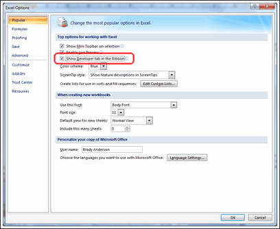 Excel to PowerPoint using VBA - Step 3b