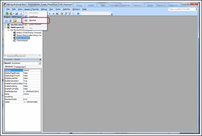 Excel to PowerPoint using VBA - Step 4