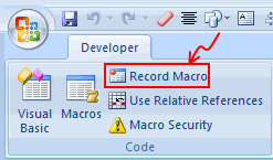 Recording a Macro using Excel Macro Recorder - Crash Course in Excel VBA
