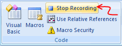 Stopping Excel's Macro Recorder - Excel VBA Crash Course
