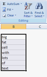 Merge cells without loosing data - how to in Excel