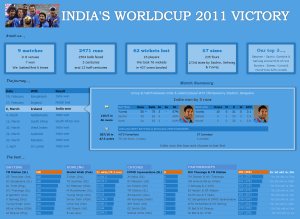 Celebrating India’s Worldcup Cricket Victory – In Excel Dashboard Style!