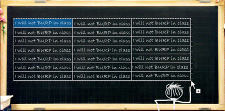 excel autofill on blackboards :)