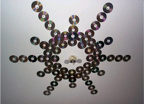 cd-dvd-ceiling-decor