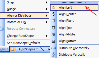 align-distribute-menu-excel