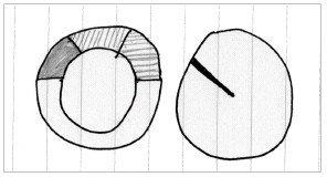 Create doughnut and pie charts in excel to get a gauge chart