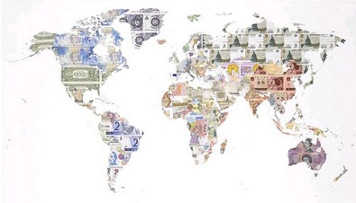 World Map of Money