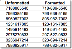 Generating Random Phone Numbers