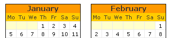 2009 Calendar Template in Excel – Now with week starting on Monday