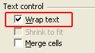 wrap-text-excel-cells