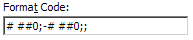 How to hide zero in chart axis - use custom cell formatting codes