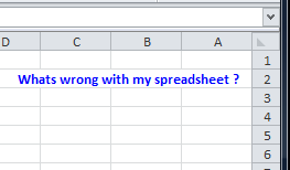 Worksheet Properties via a Menu