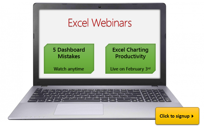 PASS BA 2015 - Excel webinars from Chandoo