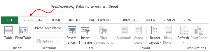 Save time with custom ribbons in Excel [tutorial]