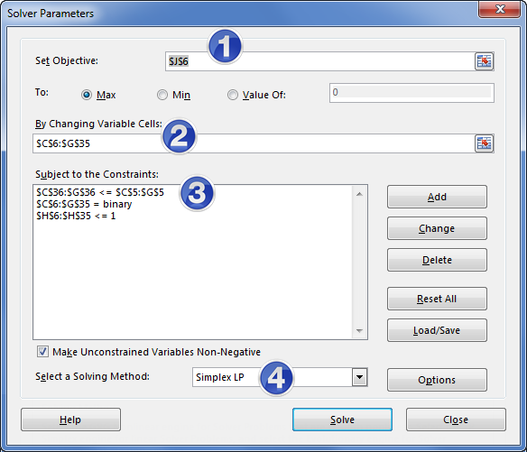 match-debits-credits-solver-parameters