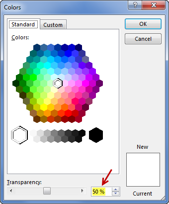 fill-color-transparency-settings