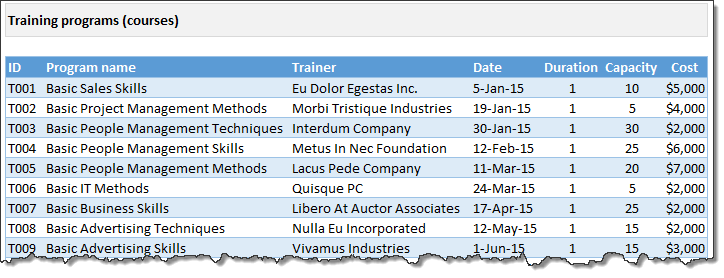 training-tracker-data-courses