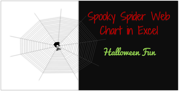 Celebrate with spider web chart [Halloween Fun]