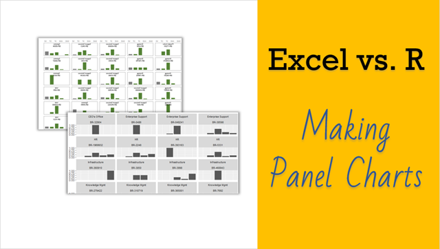 Employee Performance Panel Charts – Excel vs. R [video]