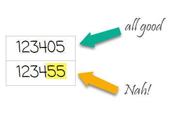 Find out if a number has repetitive digits [formula homework]