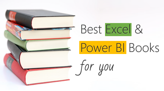 Best Excel Books & Power BI Books – 2018