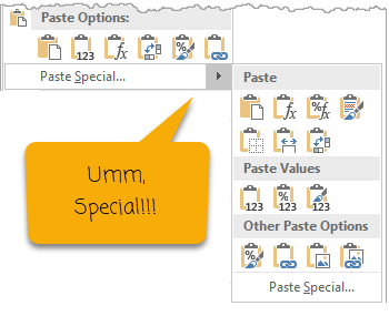 Excel Paste Special Tricks & Howto