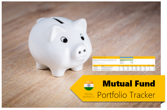 Mutual Fund Portfolio Tracker using MS Excel