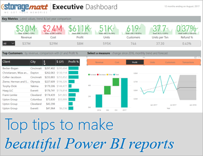 top tips to design pretty power bi reports