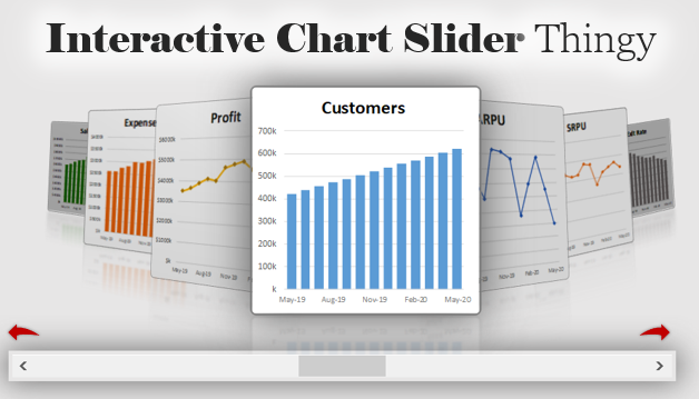 interactive chart slider