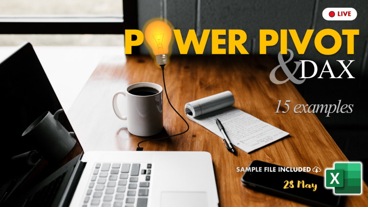 Getting Started with Power Pivot & DAX – FREE Live Masterclass