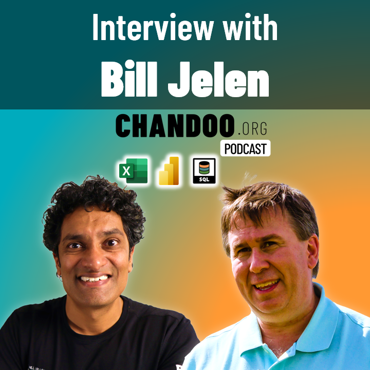 CP05: Interview with MrExcel – Bill Jelen (on his incredible work ethic)