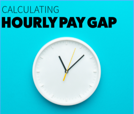 how to calculate hourly pay gap